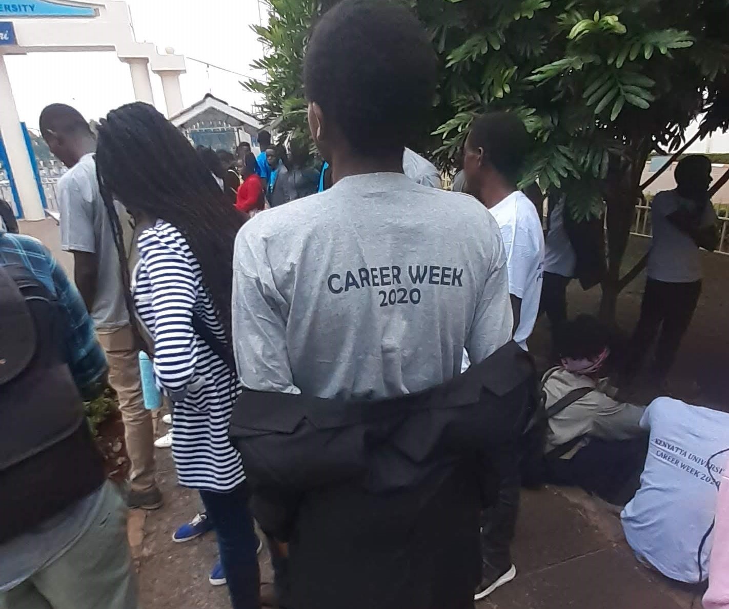 this is my picture that was taken on the career week day